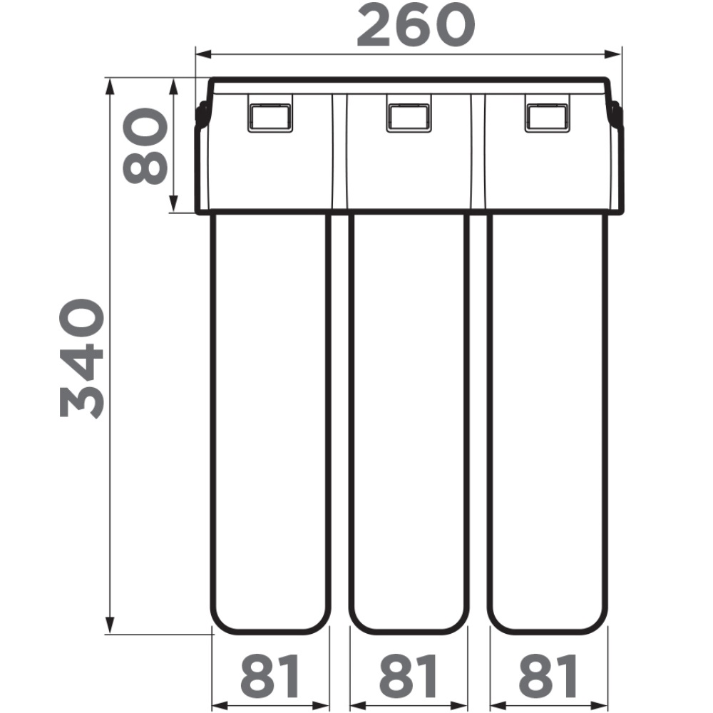 Смеситель для кухни Omoikiri Nagano P + Pure Drop Lite с фильтром Пастила 4216.8028P — изображение 3