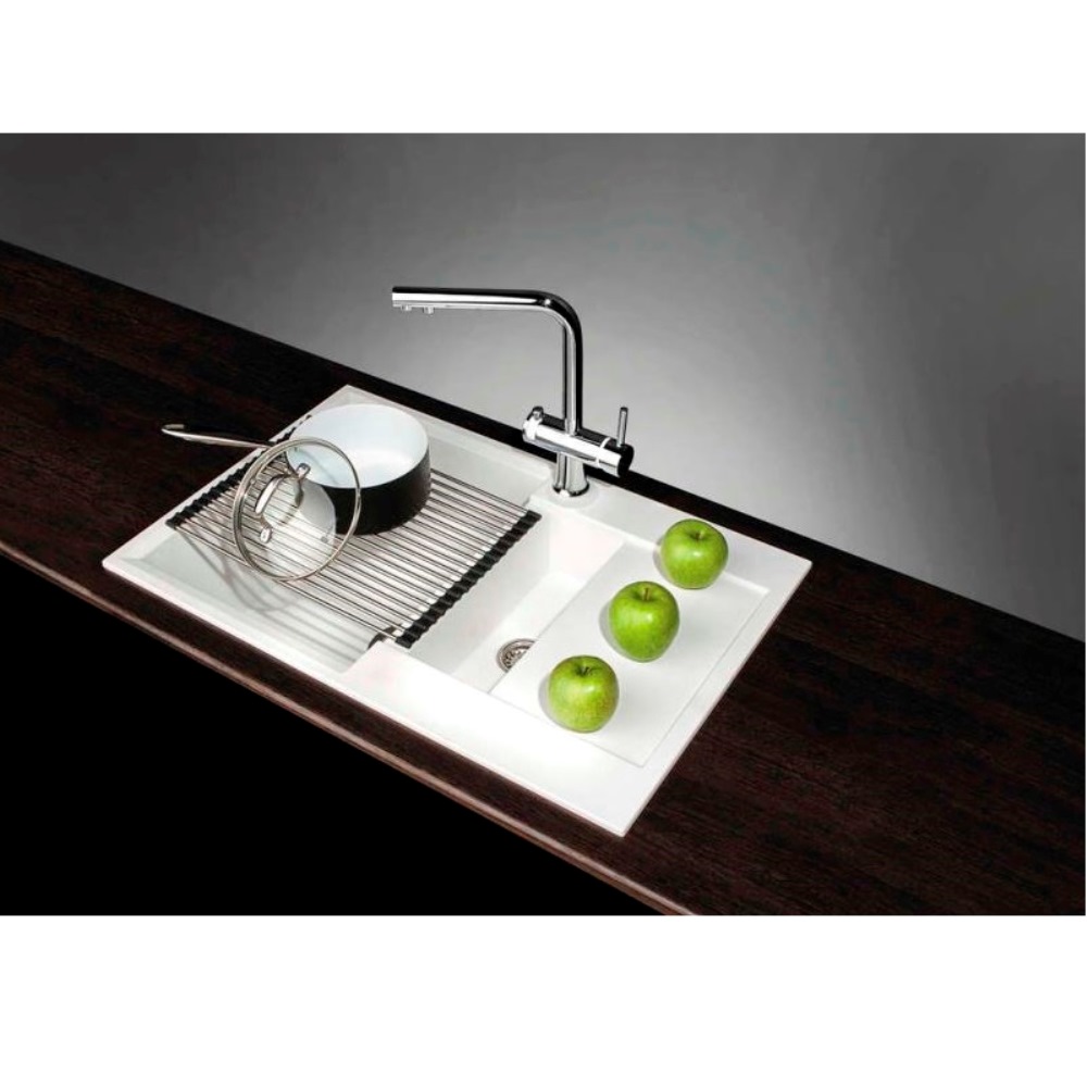 Мойка кухонная Omoikiri Sakaime 78 Черный матовый 4993114 — изображение 2