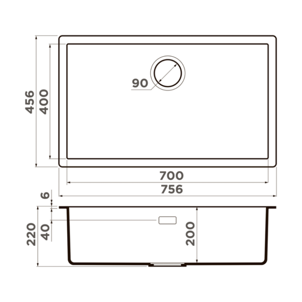 Мойка кухонная Omoikiri Yamakawa 76 Зелено-серый 4993181 — изображение 4