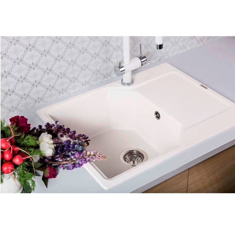 Мойка кухонная Omoikiri Yonaka 65 Ваниль 4993342 — изображение 3