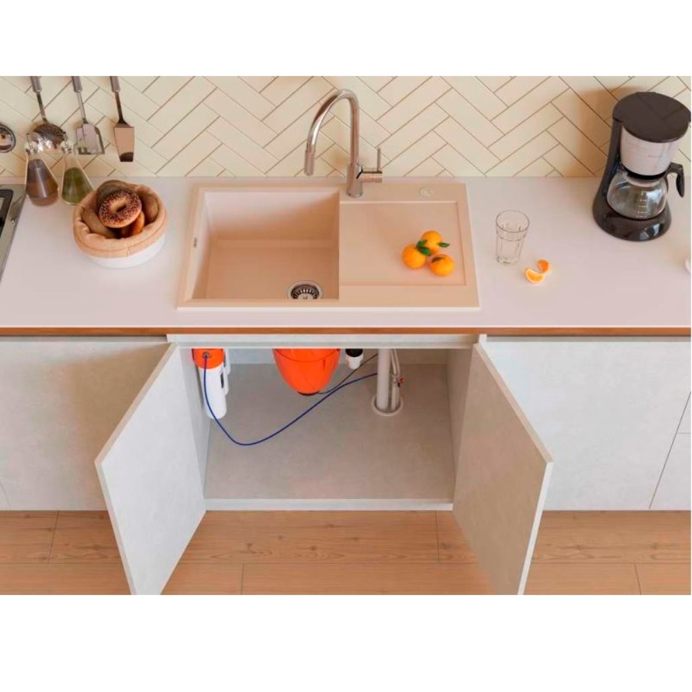 Мойка кухонная Omoikiri Sakaime 78 Серый матовый 4993555 — изображение 2