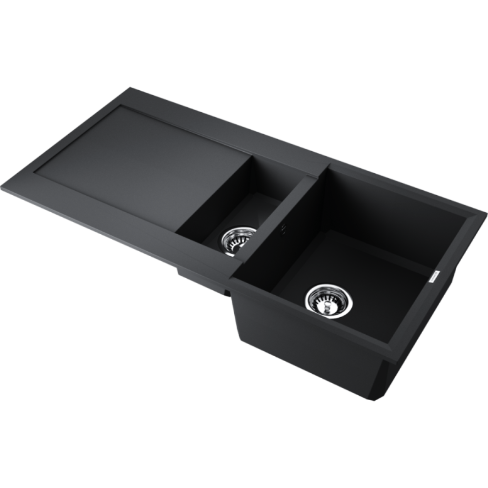 Мойка кухонная Omoikiri Sakaime 100 Черный матовый 4993892 — изображение 2