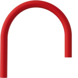 Сменный гибкий шланг Omoikiri ОT-01 для смесителя Красный матовый 4996001