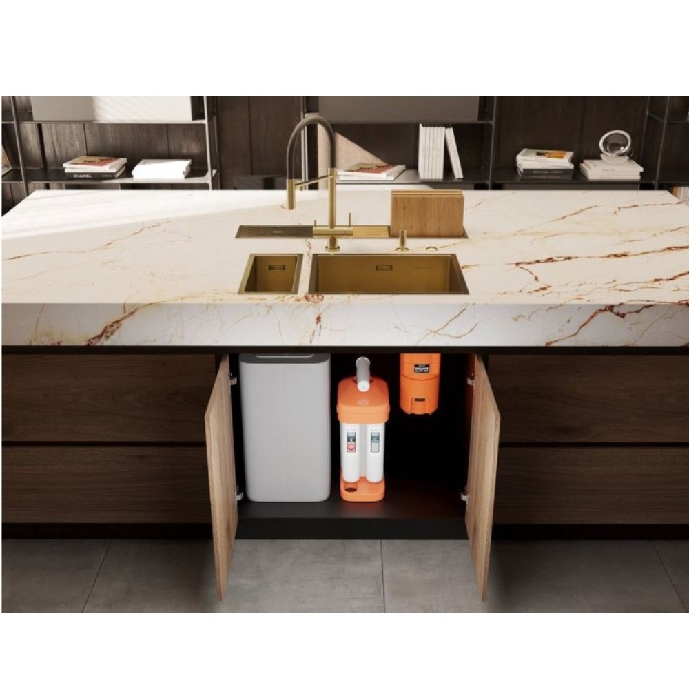 Мойка кухонная Omoikiri Taki Side 54 Золото светлое 4997092 — изображение 3