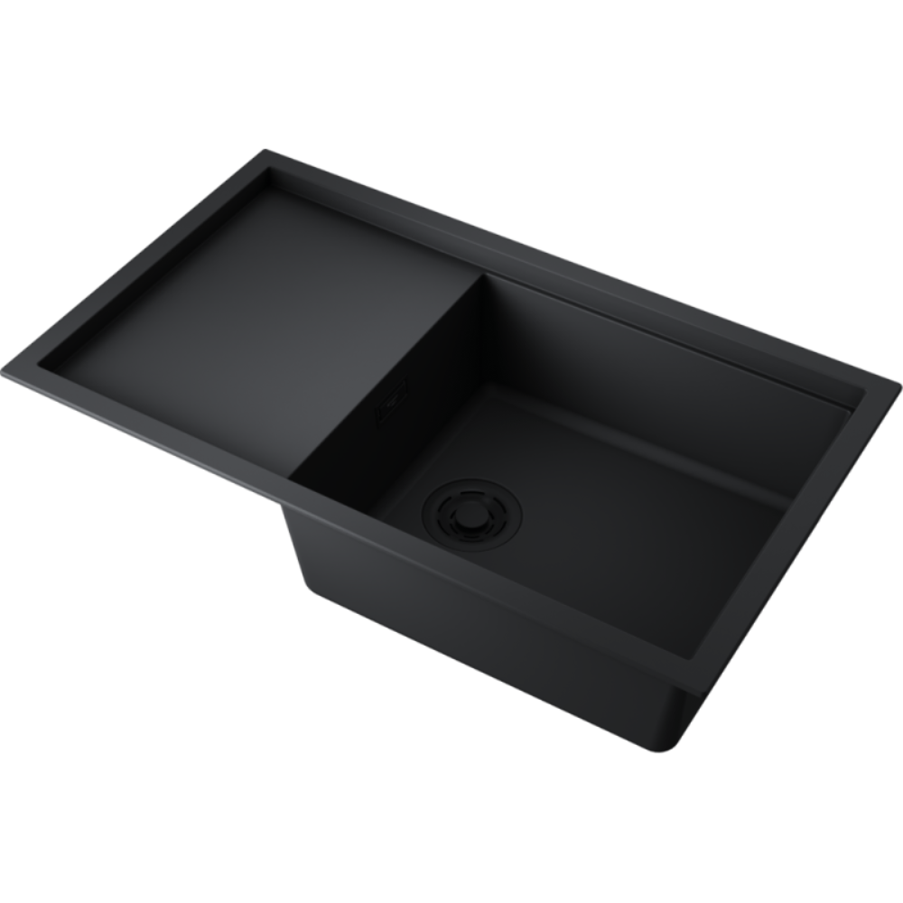 Мойка кухонная Omoikiri Sintesi 86 Графит 4997130 — изображение 2